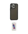 ieg™ iPhone 13 Pro Max Kılıf Eksen Işık - Siyah Joko 5D Cam