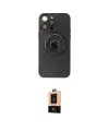 ieg™ iPhone 13 Pro Max Kılıf Eksen Klasik Prime - Şeffaf Maxco Cam Ekran Koruyucu