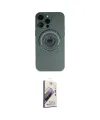 ieg™ iPhone 13 Pro Max Kılıf Eksen Klasik Prime - Siyah Bilvis 3D Mat Cam Ekran Koruyucu