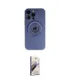 ieg™ iPhone 13 Pro Max Kılıf Eksen Klasik Prime - Siyah Bilvis 3D Mat Cam Ekran Koruyucu