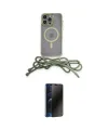 ieg™ iPhone 13 Pro Max Kılıf Eksen Özel Seri - Siyah 3D Antistatik Hayalet Cam Ekran Koruyucu