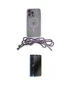 ieg™ iPhone 13 Pro Max Kılıf Eksen Özel Seri - Siyah 3D Antistatik Hayalet Cam Ekran Koruyucu