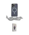 ieg™ iPhone 13 Pro Max Kılıf Eksen Özel Seri - Siyah Bilvis 3D Cam Ekran Koruyucu