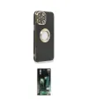 ieg™ iPhone 13 Pro Max Kılıf İz Form Serisi - Şeffaf 360 Full Body Arka Koruyucu