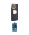 ieg™ iPhone 13 Pro Max Kılıf İz Form Serisi - Siyah 18D Cam Ekran Koruyucu
