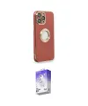 ieg™ iPhone 13 Pro Max Kılıf İz Form Serisi - Siyah Bilvis 5in1 3D Magic Cam Ekran Koruyucu