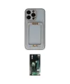 ieg™ iPhone 13 Pro Max Kılıf Kozmos Minimal Prime - Şeffaf 360 Full Body Arka Koruyucu