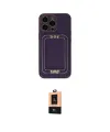 ieg™ iPhone 13 Pro Max Kılıf Kozmos Minimal Prime - Şeffaf Maxco Cam Ekran Koruyucu