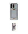 ieg™ iPhone 13 Pro Max Kılıf Kozmos Minimal Prime - Siyah Bilvis 3D Cam Ekran Koruyucu