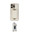 ieg™ iPhone 13 Pro Max Kılıf Kozmos Minimal Prime - Siyah Bilvis Hayalet Cam Ekran Koruyucu