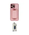 ieg™ iPhone 13 Pro Max Kılıf Kozmos Minimal Prime - Siyah Bilvis Hayalet Cam Ekran Koruyucu