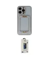 ieg™ iPhone 13 Pro Max Kılıf Kozmos Minimal Prime - Siyah Bilvis Hayalet Cam Ekran Koruyucu