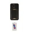 ieg™ iPhone 13 Pro Max Kılıf Kozmos Minimal Prime - Siyah Joko 5D Cam