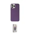 ieg™ iPhone 13 Pro Max Kılıf Kutup Doku Koleksiyonu - Siyah Bilvis 3D Cam Ekran Koruyucu