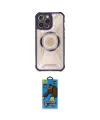 ieg™ iPhone 13 Pro Max Kılıf Kutup Modern - Siyah 18D Cam Ekran Koruyucu