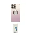 ieg™ iPhone 13 Pro Max Kılıf Kutup Yansıma Özel Seri - Şeffaf Pasifik Cam Ekran Koruyucu