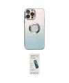 ieg™ iPhone 13 Pro Max Kılıf Kutup Yansıma Özel Seri - Şeffaf Pasifik Cam Ekran Koruyucu