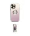 ieg™ iPhone 13 Pro Max Kılıf Kutup Yansıma Özel Seri - Siyah Bilvis 3D Cam Ekran Koruyucu