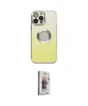 ieg™ iPhone 13 Pro Max Kılıf Kutup Yansıma Özel Seri - Siyah Bilvis 3D Cam Ekran Koruyucu