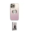 ieg™ iPhone 13 Pro Max Kılıf Kutup Yansıma Özel Seri - Siyah Bilvis Hayalet Cam Ekran Koruyucu