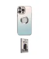 ieg™ iPhone 13 Pro Max Kılıf Kutup Yansıma Özel Seri - Siyah Bilvis Hayalet Cam Ekran Koruyucu