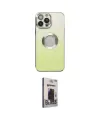ieg™ iPhone 13 Pro Max Kılıf Kutup Yansıma Özel Seri - Siyah Bilvis Hayalet Cam Ekran Koruyucu