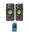 ieg™ iPhone 13 Pro Max Kılıf Nova Doku Koleksiyonu - Siyah 18D Cam Ekran Koruyucu