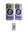 ieg™ iPhone 13 Pro Max Kılıf Nova Doku Koleksiyonu - Siyah Bilvis 3D Cam Ekran Koruyucu