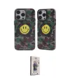 ieg™ iPhone 13 Pro Max Kılıf Nova Doku Koleksiyonu - Siyah Bilvis 3D Cam Ekran Koruyucu