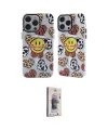 ieg™ iPhone 13 Pro Max Kılıf Nova Doku Koleksiyonu - Siyah Bilvis 3D Cam Ekran Koruyucu