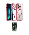 ieg™ iPhone 13 Pro Max Kılıf Nova Işık Özel Seri - Şeffaf 360 Full Body Arka Koruyucu