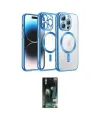 ieg™ iPhone 13 Pro Max Kılıf Nova Işık Özel Seri - Şeffaf 360 Full Body Arka Koruyucu