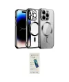 ieg™ iPhone 13 Pro Max Kılıf Nova Işık Özel Seri - Şeffaf Pasifik Cam Ekran Koruyucu