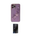 ieg™ iPhone 13 Pro Max Kılıf Nova Işık Prime - Siyah 3D Antistatik Hayalet Cam Ekran Koruyucu