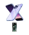 ieg™ iPhone 13 Pro Max Kılıf Nova Işık Serisi - Şeffaf 360 Full Body Arka Koruyucu