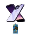 ieg™ iPhone 13 Pro Max Kılıf Nova Işık Serisi - Siyah 18D Cam Ekran Koruyucu