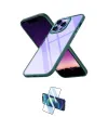 ieg™ iPhone 13 Pro Max Kılıf Nova Işık Serisi - Siyah 3D Antistatik Cam Ekran Koruyucu
