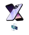 ieg™ iPhone 13 Pro Max Kılıf Nova Işık Serisi - Siyah 3D Antistatik Cam Ekran Koruyucu