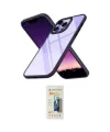 ieg™ iPhone 13 Pro Max Kılıf Nova Işık Serisi - Siyah 6D Mat Seramik Hayalet Nano Ekran Koruyucu