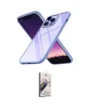 ieg™ iPhone 13 Pro Max Kılıf Nova Işık Serisi - Siyah Bilvis 3D Mat Cam Ekran Koruyucu