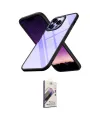 ieg™ iPhone 13 Pro Max Kılıf Nova Işık Serisi - Siyah Bilvis 3D Mat Cam Ekran Koruyucu