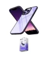 ieg™ iPhone 13 Pro Max Kılıf Nova Işık Serisi - Siyah Bilvis 5in1 5D Magic Hayalet Cam Ekran Koruyucu