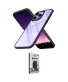 ieg™ iPhone 13 Pro Max Kılıf Nova Işık Serisi - Siyah Bilvis Hayalet Cam Ekran Koruyucu