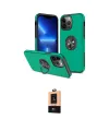 ieg™ iPhone 13 Pro Max Kılıf Odak Form Prime - Şeffaf Maxco Cam Ekran Koruyucu