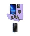 ieg™ iPhone 13 Pro Max Kılıf Odak Form Prime - Siyah 3D Antistatik Hayalet Cam Ekran Koruyucu
