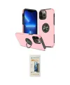 ieg™ iPhone 13 Pro Max Kılıf Odak Form Prime - Siyah 6D Mat Seramik Hayalet Nano Ekran Koruyucu