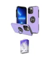 ieg™ iPhone 13 Pro Max Kılıf Odak Form Prime - Siyah Bilvis 5in1 3D Magic Cam Ekran Koruyucu