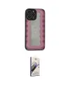 ieg™ iPhone 13 Pro Max Kılıf Odak Klasik Serisi - Siyah Bilvis 3D Mat Cam Ekran Koruyucu