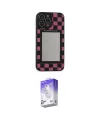 ieg™ iPhone 13 Pro Max Kılıf Odak Klasik Serisi - Siyah Bilvis 5in1 3D Magic Cam Ekran Koruyucu