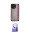ieg™ iPhone 13 Pro Max Kılıf Odak Klasik Serisi - Siyah Bilvis 5in1 5D Magic Hayalet Cam Ekran Koruyucu